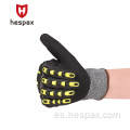 Guantes mecánicos TPR de alto impacto resistentes a Hespax